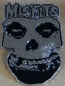 Misfits - Skull - Metal Badge