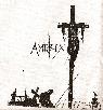 Amebix - White Crucifix - Sticker