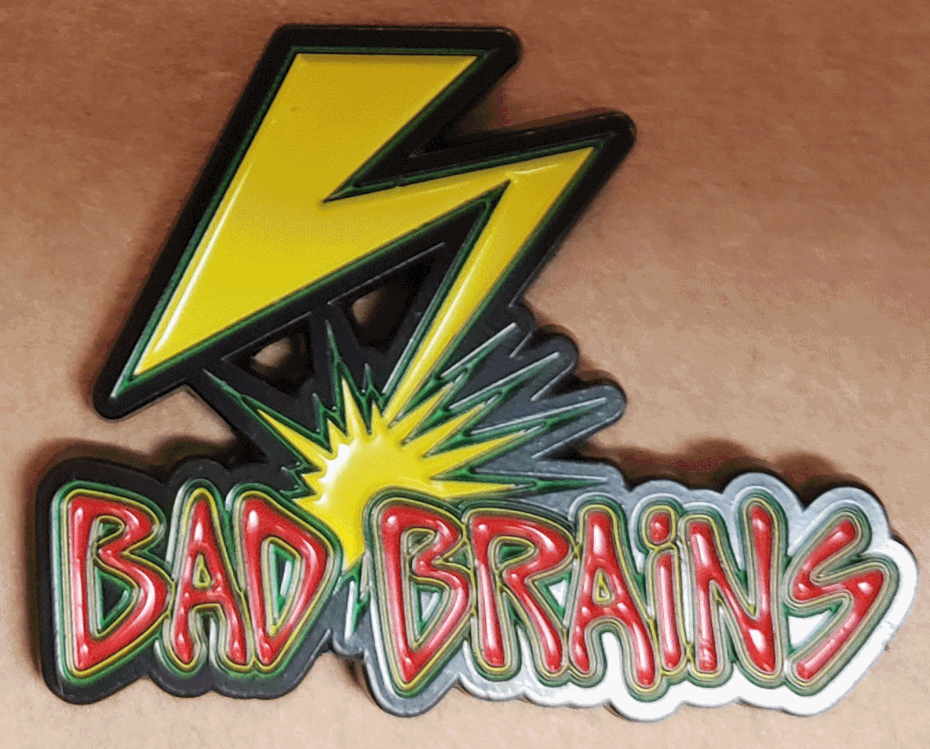 Bad Brains - Metal Badge