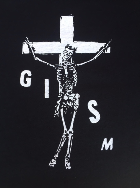 GISM - Skeleton Cross - Back Patch