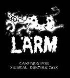 LARM - Musical Destruction - Back Patch