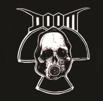 Doom - Gas Mask - Button