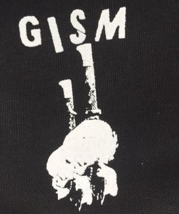 GISM - Knife Skull - Patch