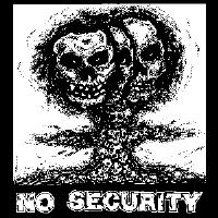 No Security - Sticker