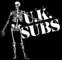 UK SUBS - Skeleton - Patch