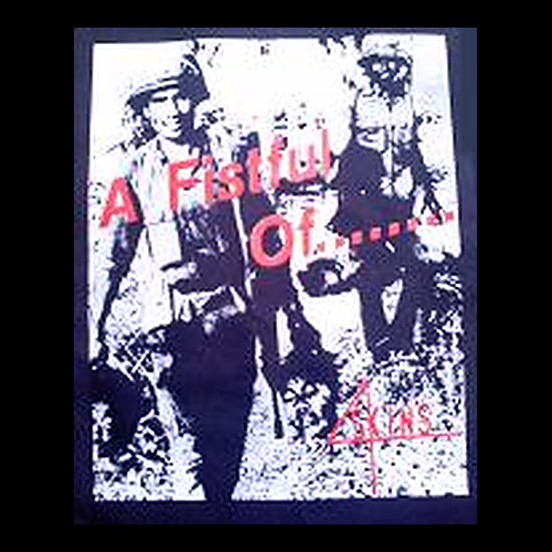 Buy 4 Skins Fistful Back Patch | Oi! Punk Back Patches | Crustpunks.com