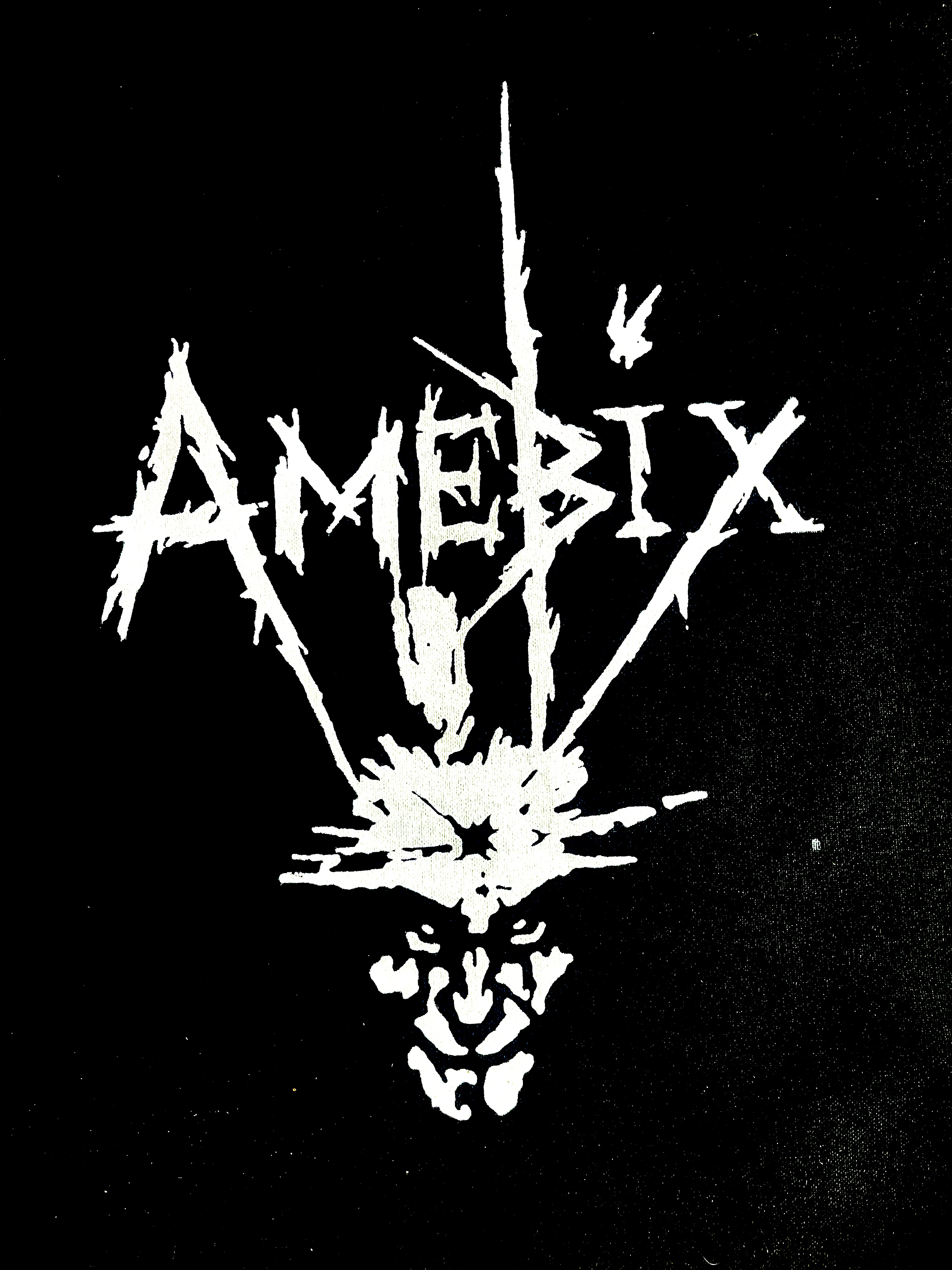 AMEBIX - No Gods No Masters (white name) - Back Patch
