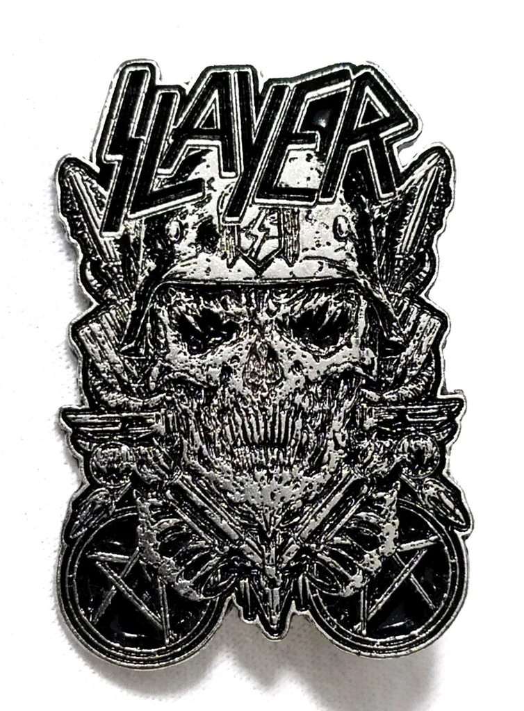 Slayer - Skull - Metal Badge