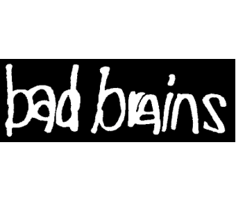 BAD BRAINS - Classic Bad Brains Logo Black - Depop