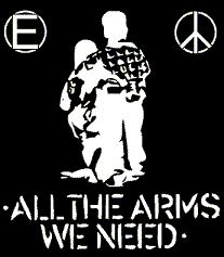 FLUX OF PINK INDIANS - All The Arms We Need - Patch