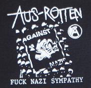 AUS-ROTTEN - Fuck Nazi Sympathy - Patch