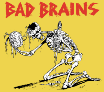 Bad Brains - Skeleton Brain - Sticker