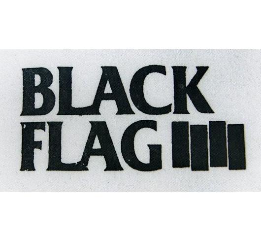 BLACK FLAG - Name + Bars - Patch