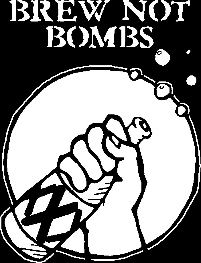 BREW NOT BOMBS - Back Patch