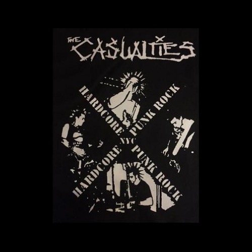 Buy CASUALTIES Hardcore Punk Back Patch | Punk Patches | Crustpunks.com