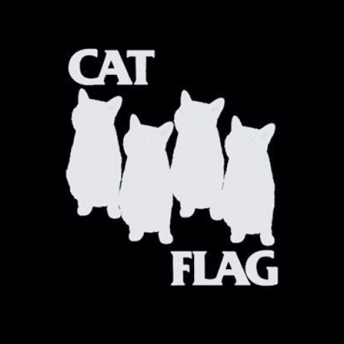 Cat Flag - Black - Shirt