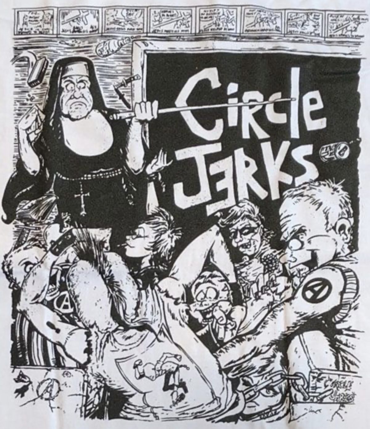 Buy Circle Jerks Shirt | Punk Rock T-Shirts | Crustpunks.com