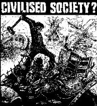 CIVILISED SOCIETY - Back Patch