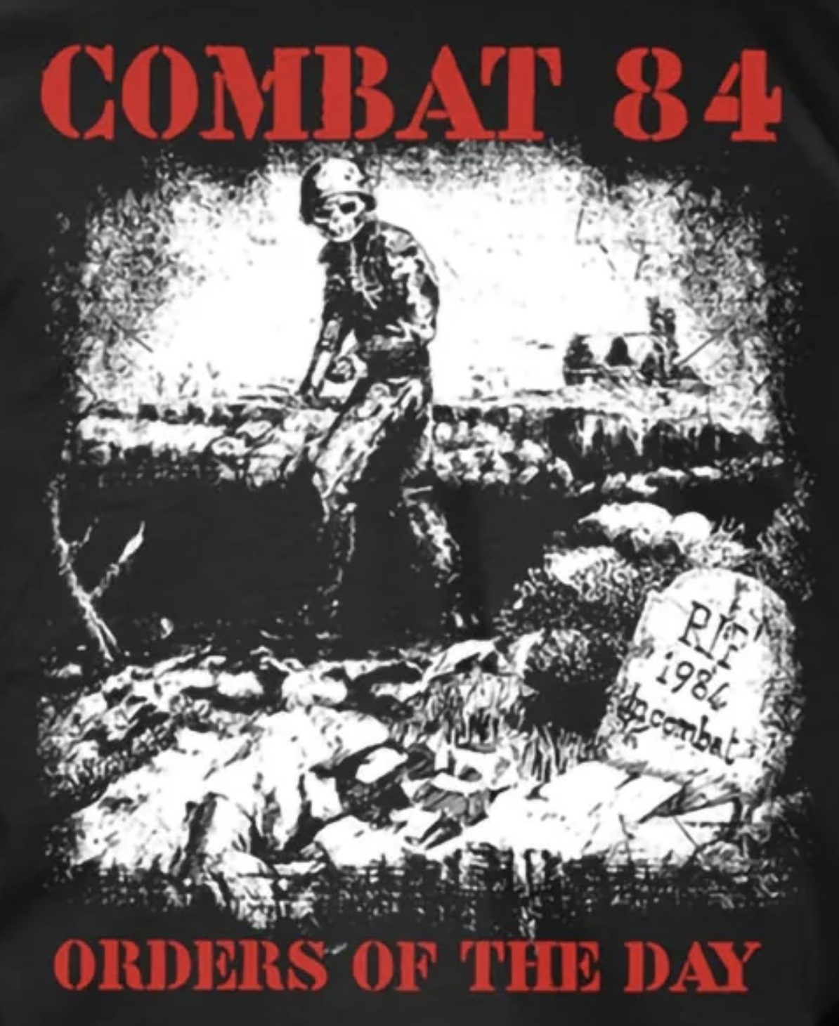 Buy Combat 84 Orders Hooded Sweatshirt | Oi! Punk Hoodies | Crustpunks.com