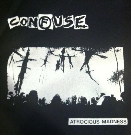 CONFUSE - Atrocious Madness - Back Patch