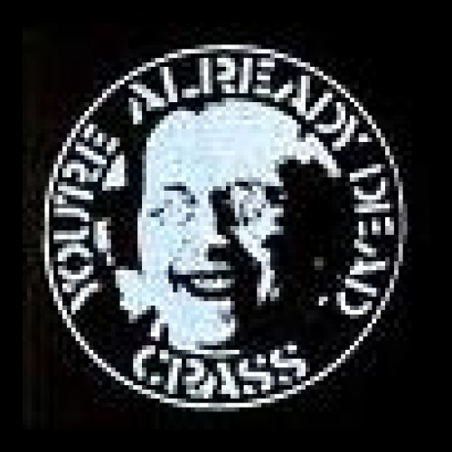 CRASS - Already Dead - Patch (Screen Print)