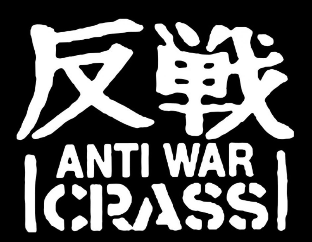 CRASS - Anti War - Patch (Heat Set)