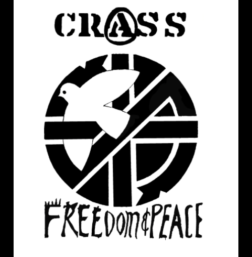 CRASS - Freedom - Back Patch