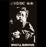 CRUDE SS - The System You Hate - Back Patch