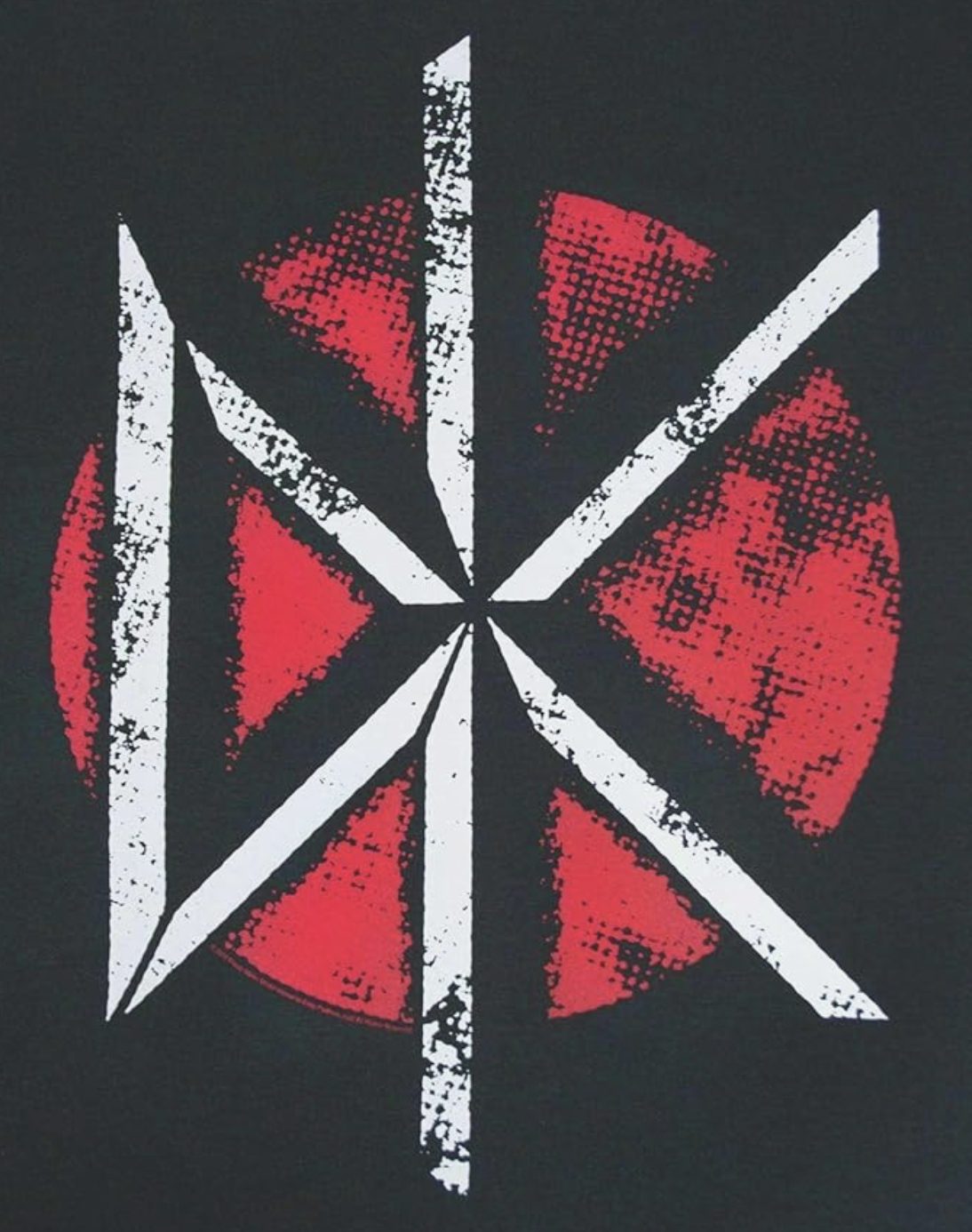 DEAD KENNEDYS - DK Logo Destressed - Back Patch