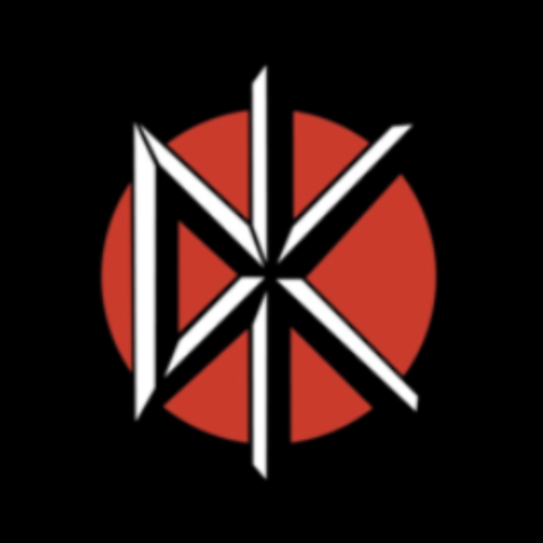 DEAD KENNEDYS - DK Symbol - Patch (Heat Set)
