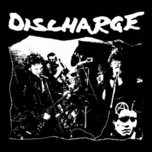 DISCHARGE - Singing - Back Patch