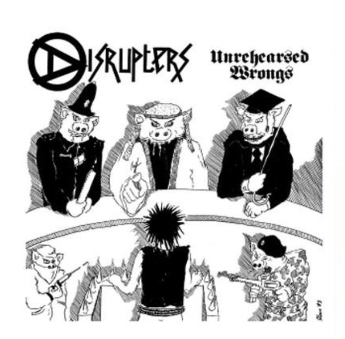 Buy DISRUPTERS Back Patch | Rare Punk Back Patches | Crustpunks.com