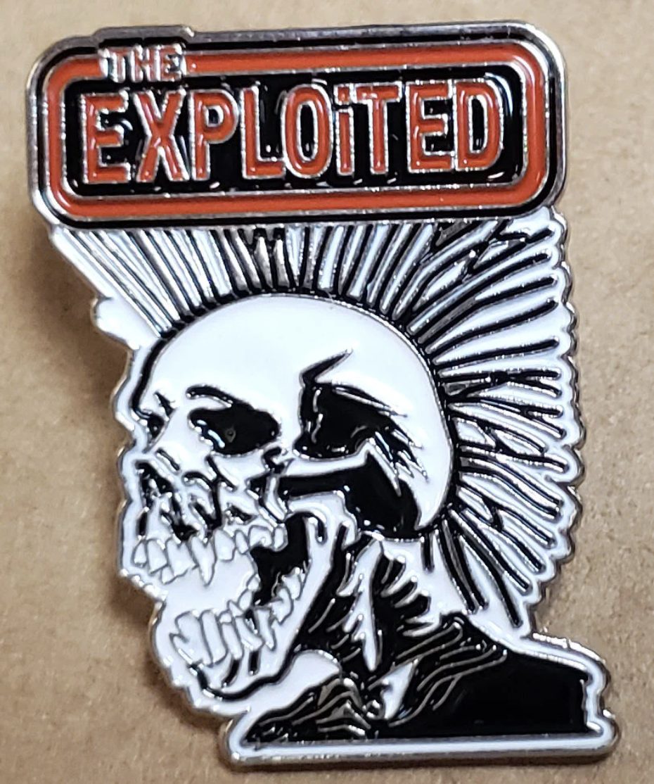 Exploited - Metal Badge