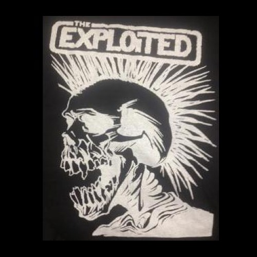 EXPLOITED - Skull - Back Patch