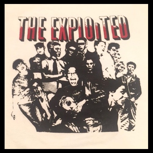 Buy EXPLOITED White Back Patch | Punk Back Patches | Crustpunks.com