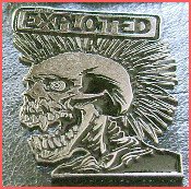 Exploited - Metal Badge