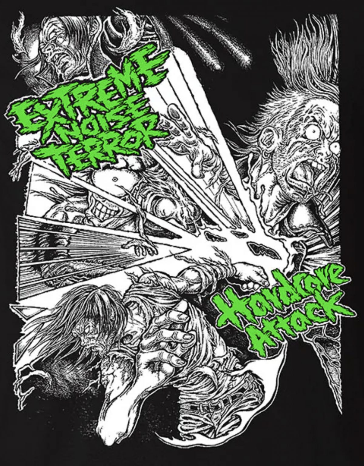Extreme Noise Terror - Hardcore Attack - Shirt