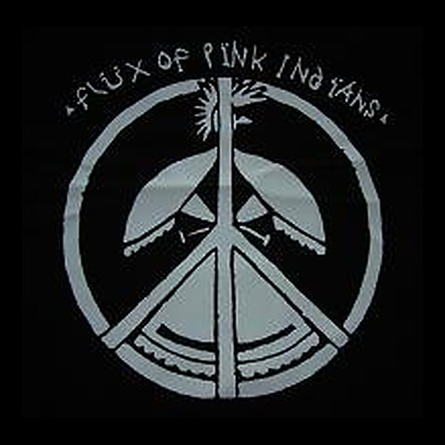 FLUX OF PINK INDIANS - Peace Black - Back Patch
