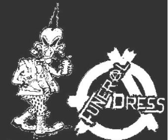 FUNERAL DRESS - Punk - Patch (Screen Print)