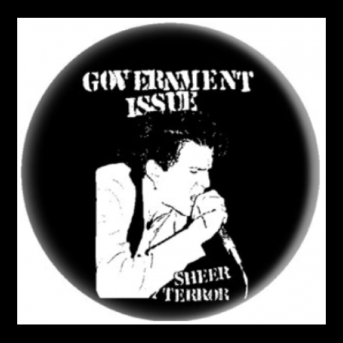 Government Issue - Name - Button