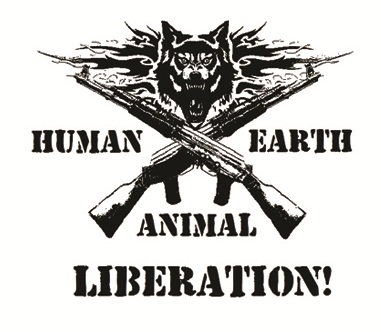 Human Animal Earth Liberation - Button
