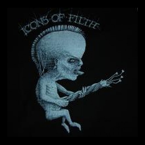 ICONS OF FILTH - Guitar - Back Patch