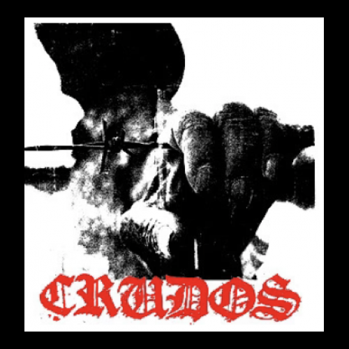 Buy LOS CRUDOS Barbed Wire Back Patch | Hardcore Punk | Crustpunks.com