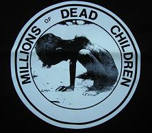 MDC - Dead Children (white on black) - Shirt