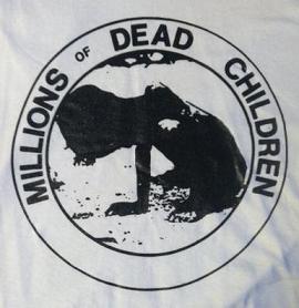 MDC - Dead Children (black on white) - Shirt
