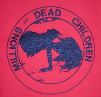MDC - Dead Children (Red) - Back Patch