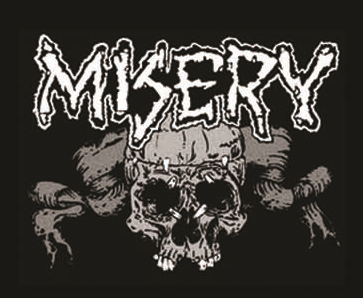 Misery - Skull - Button
