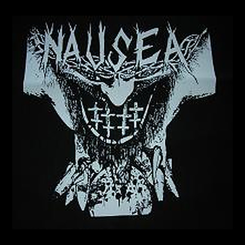 Nausea - Cross - Hooded Sweatshirt