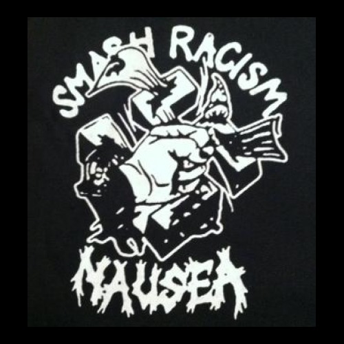 NAUSEA - Smash Racism - Patch (Heat Set)
