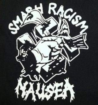 NAUSEA - Smash Racism - Patch
